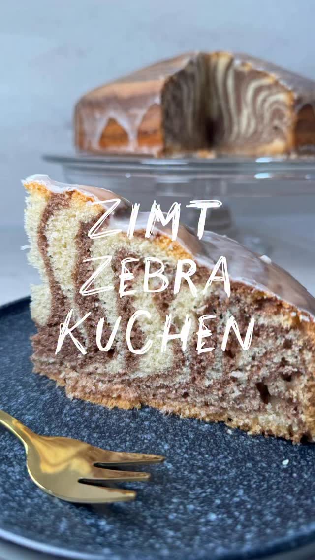 🦓 Zimt-Zebra-Kuchen