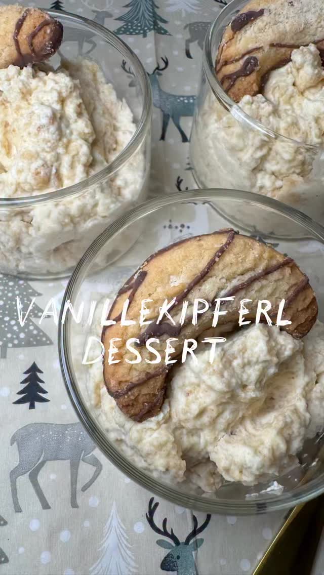 ❄️ Vanillekipferl-Dessert