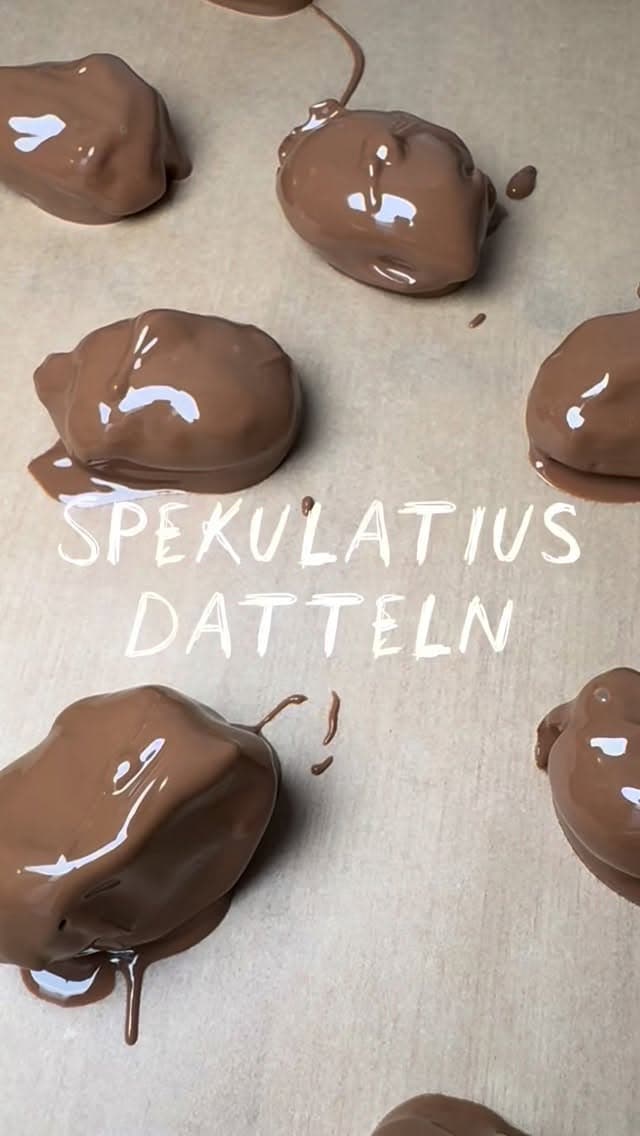 Spekulatius-Datteln