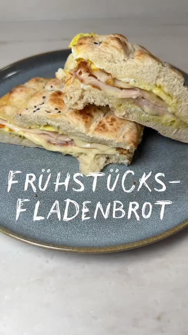 Frühstücksfladenbrot