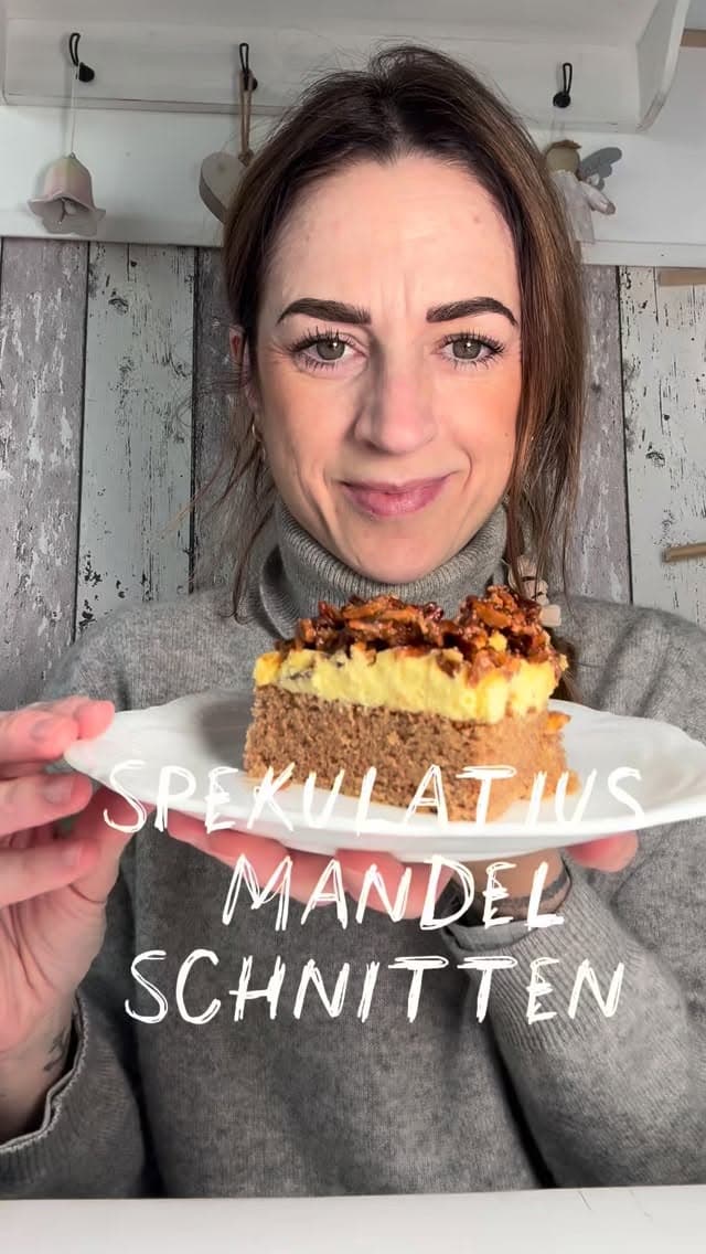 Spekulatius-Mandelschnitten