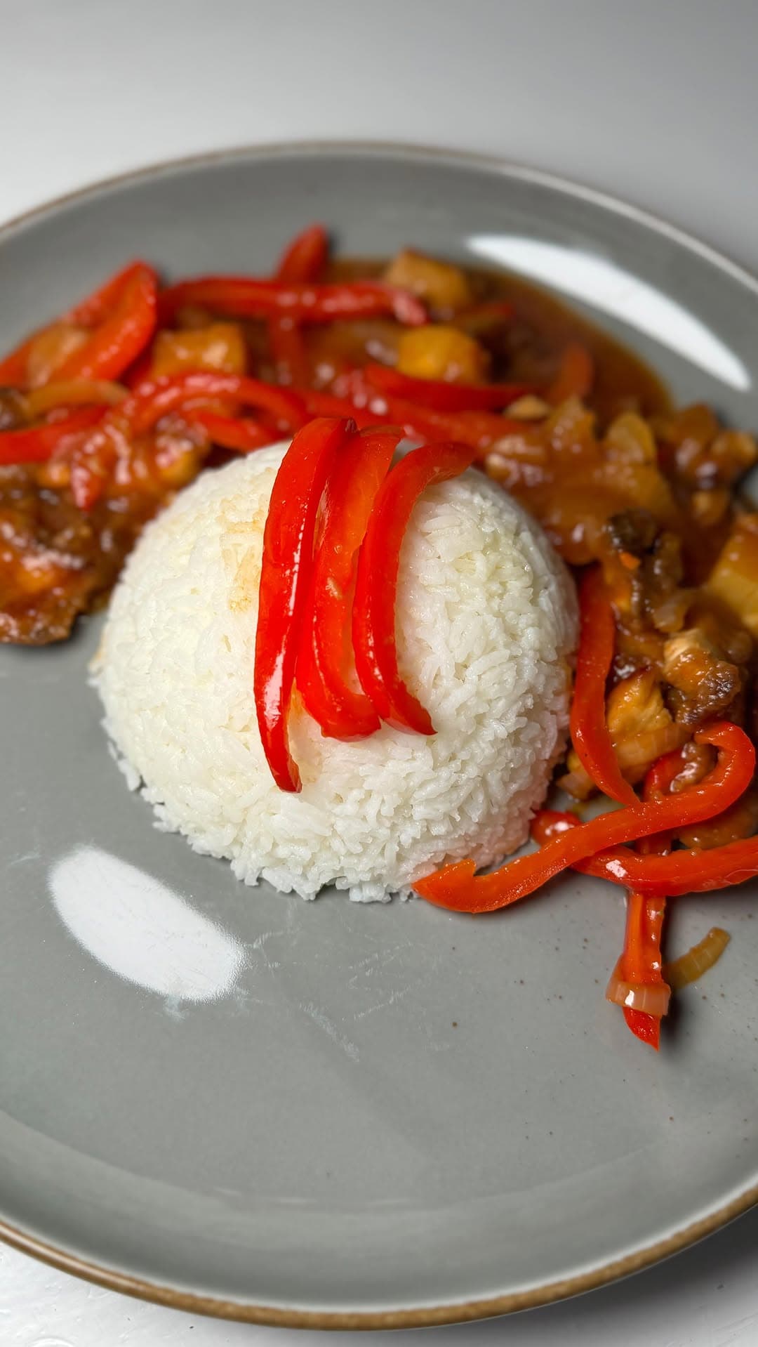 Asia Hähnchen süß-sauer