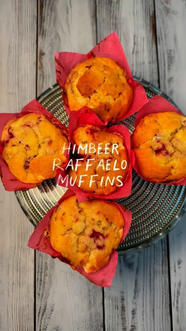 Himbeer-Kokos-Muffins