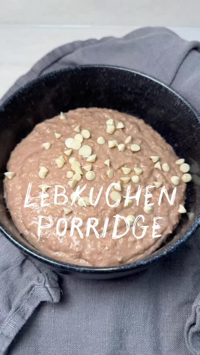 Lebkuchen-Kakao-Porridge
