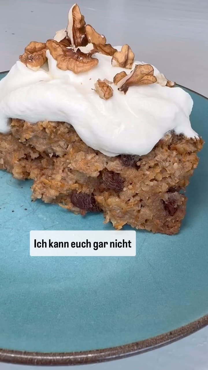 Carrot Cake Baked Oatmeal