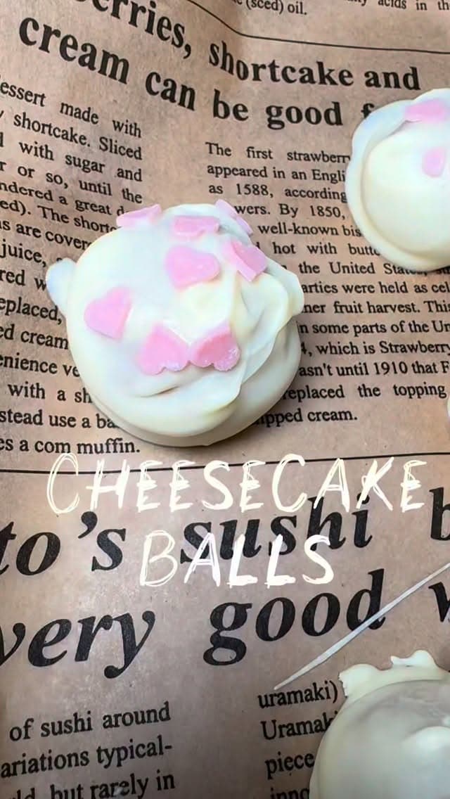 Cheesecake Balls