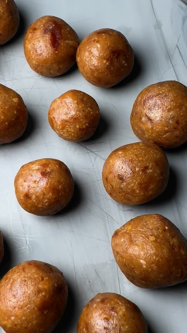 Drei-Zutaten Energy Balls