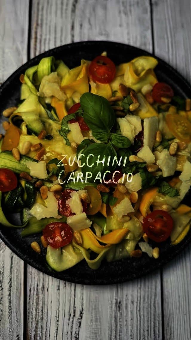 Zucchini Carpaccio