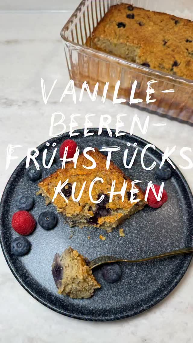 🫐 Vanille-Beeren-Frühstückskuchen