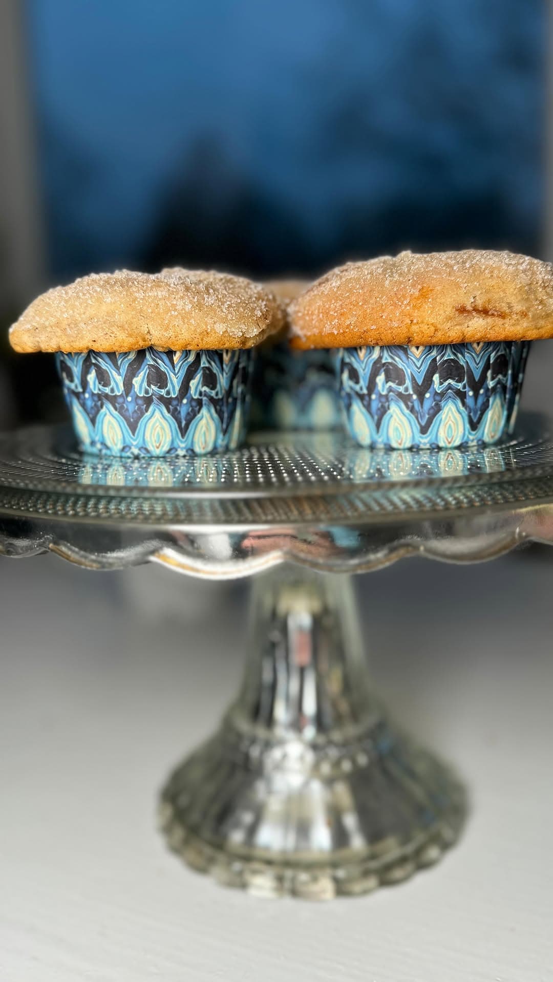 ZimtZucker Muffins mit Spekulatiuscremefüllung