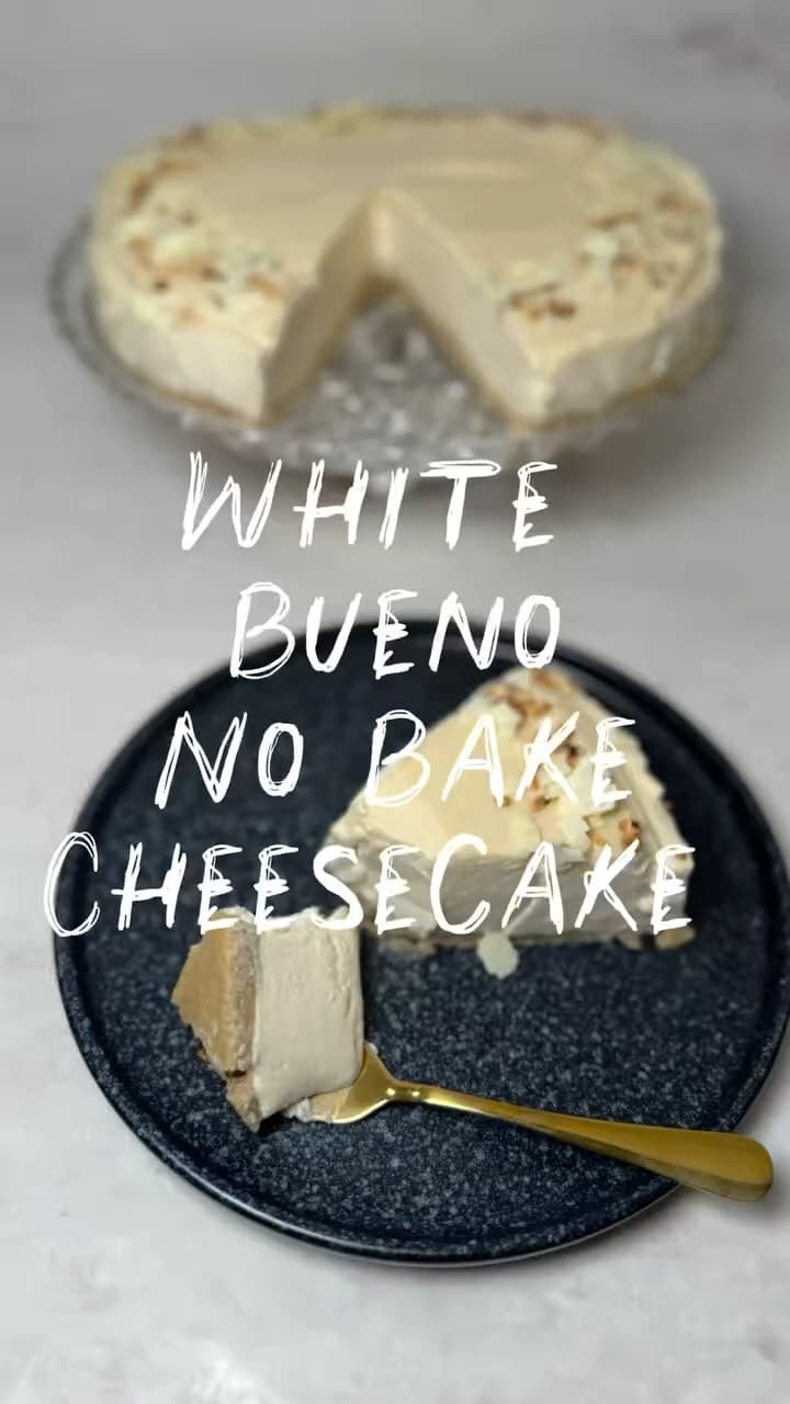 White Bueno No-Bake Cheesecake