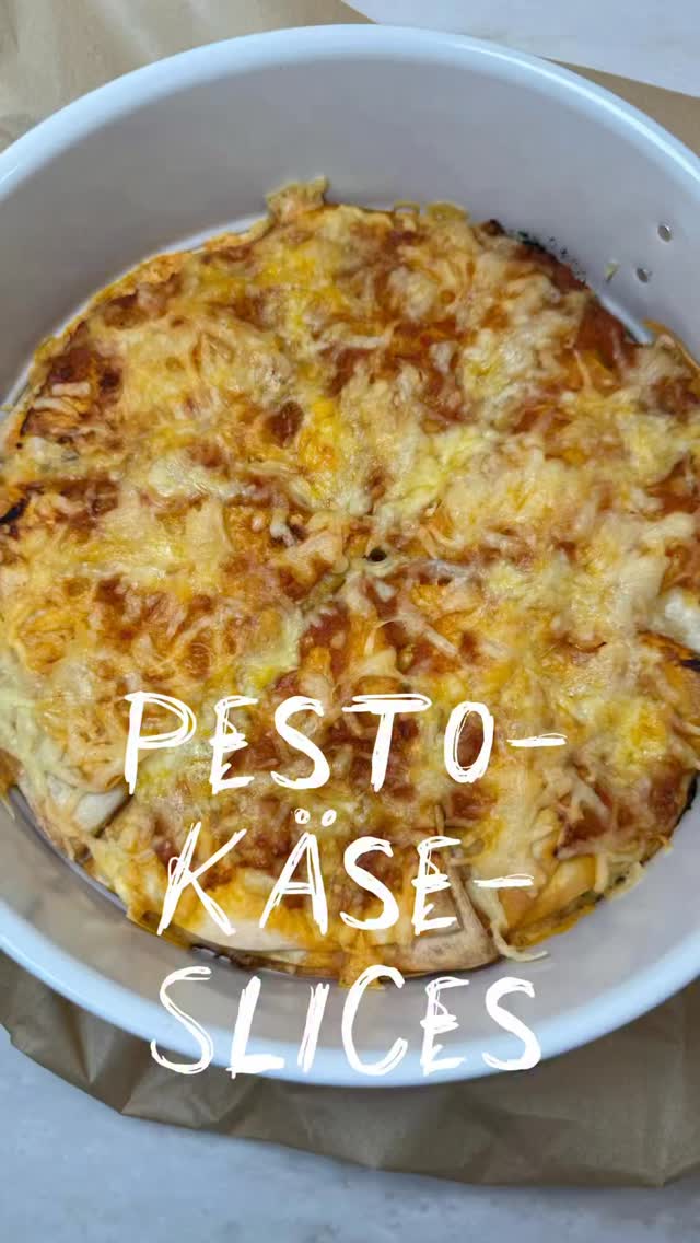 Pesto-Käse-Slices