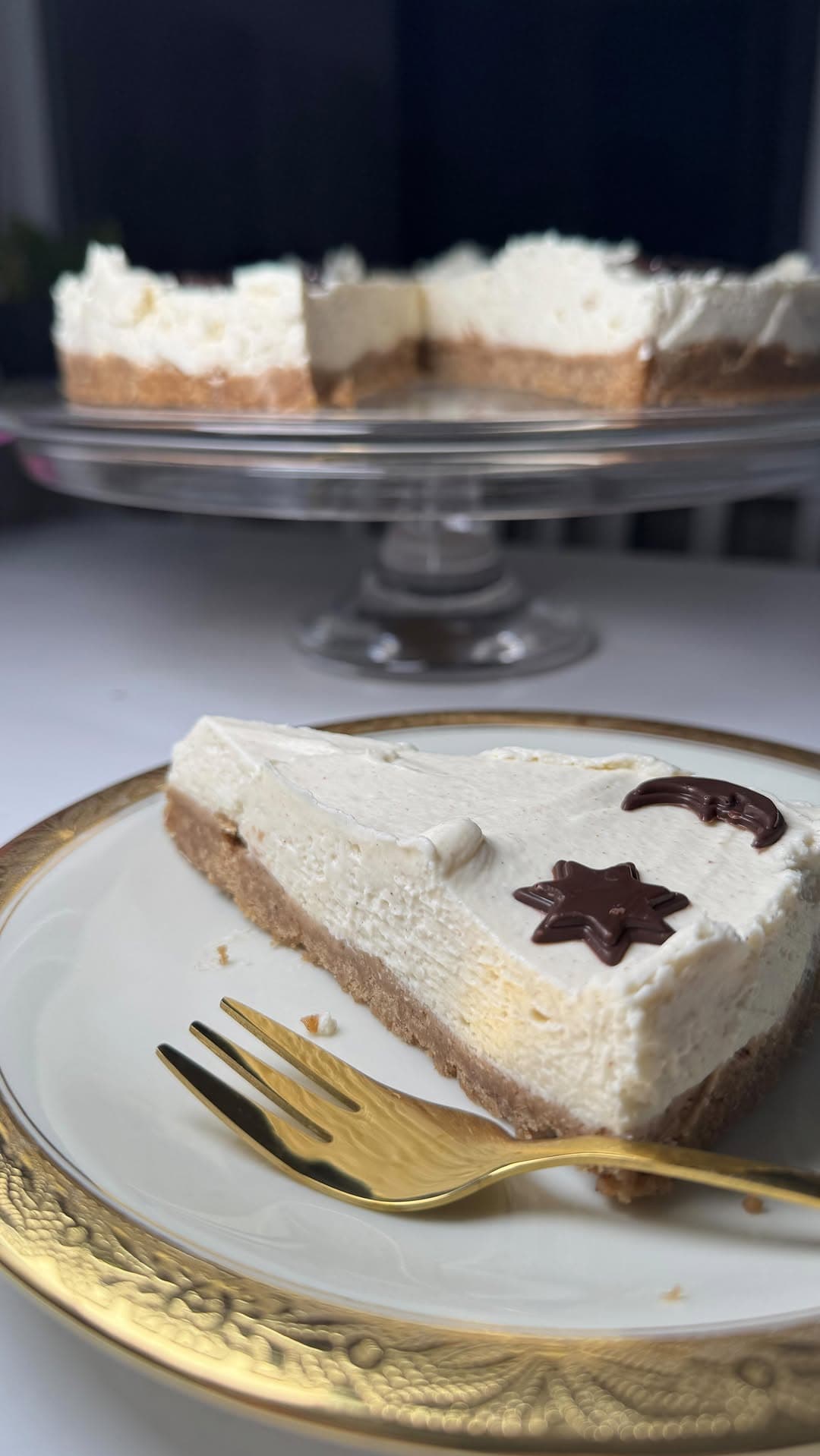 No Bake Spekulatius Cheesecake