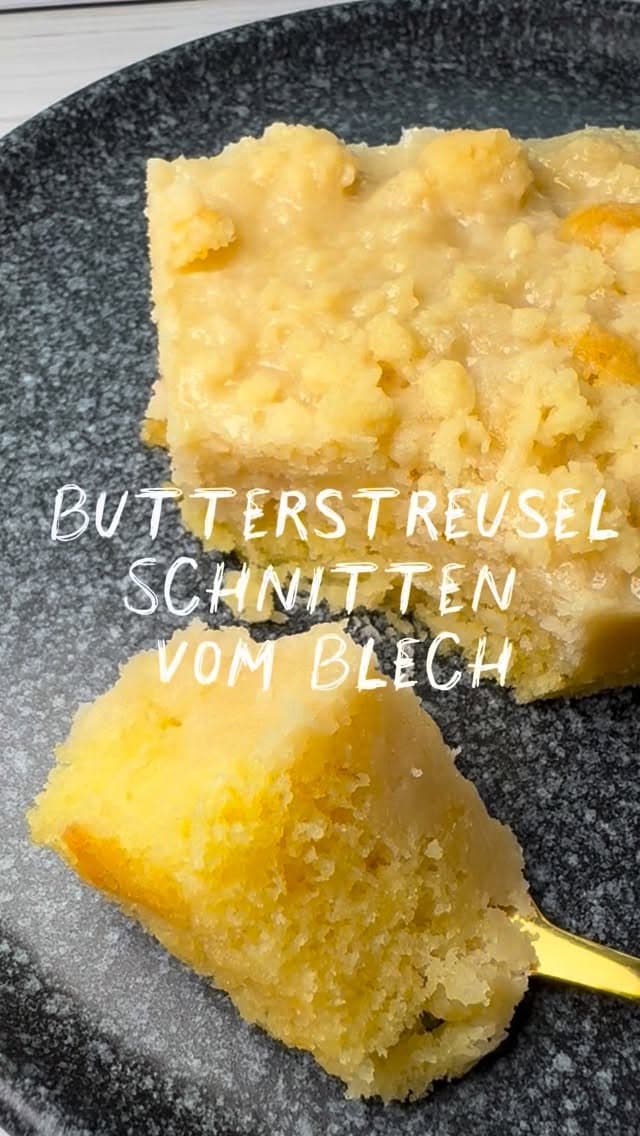 Butterstreusel-Schnitten vom Blech