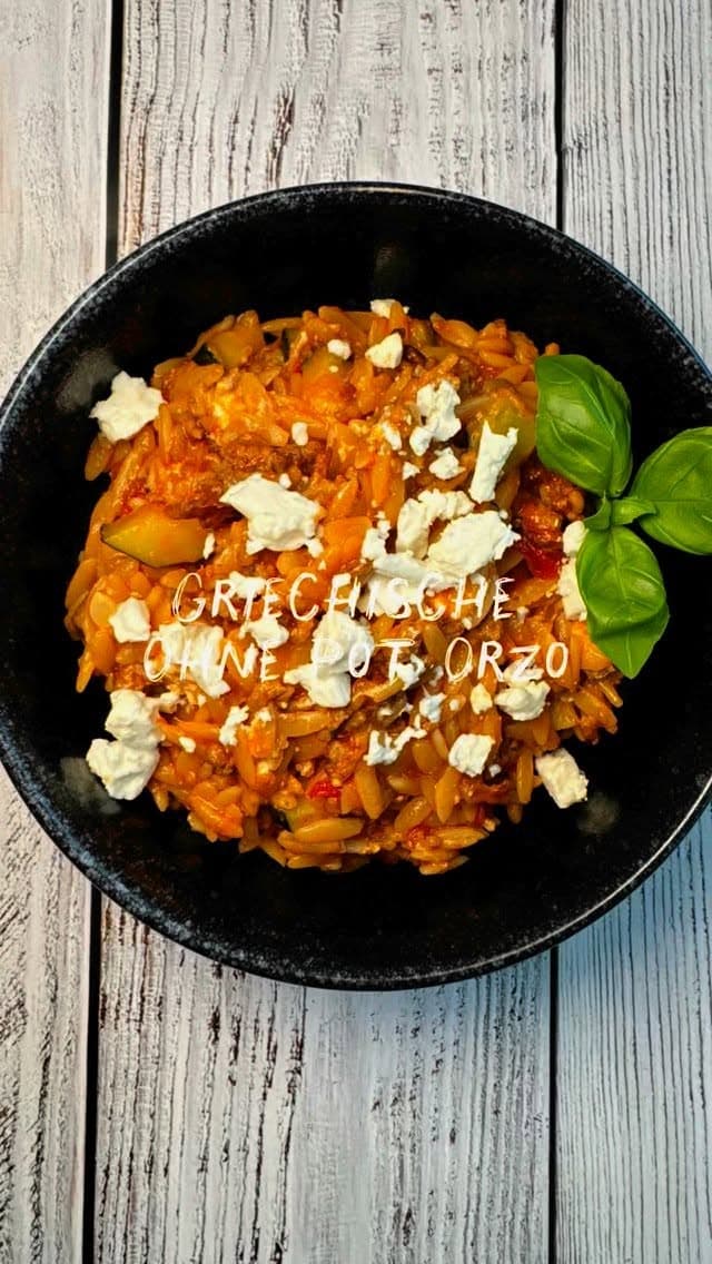 Griechische One Pot Orzo