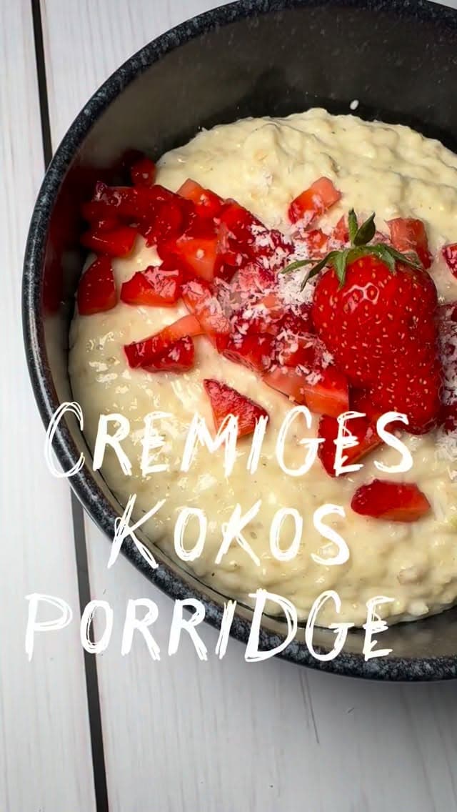 🥥 Cremiges Kokosporridge