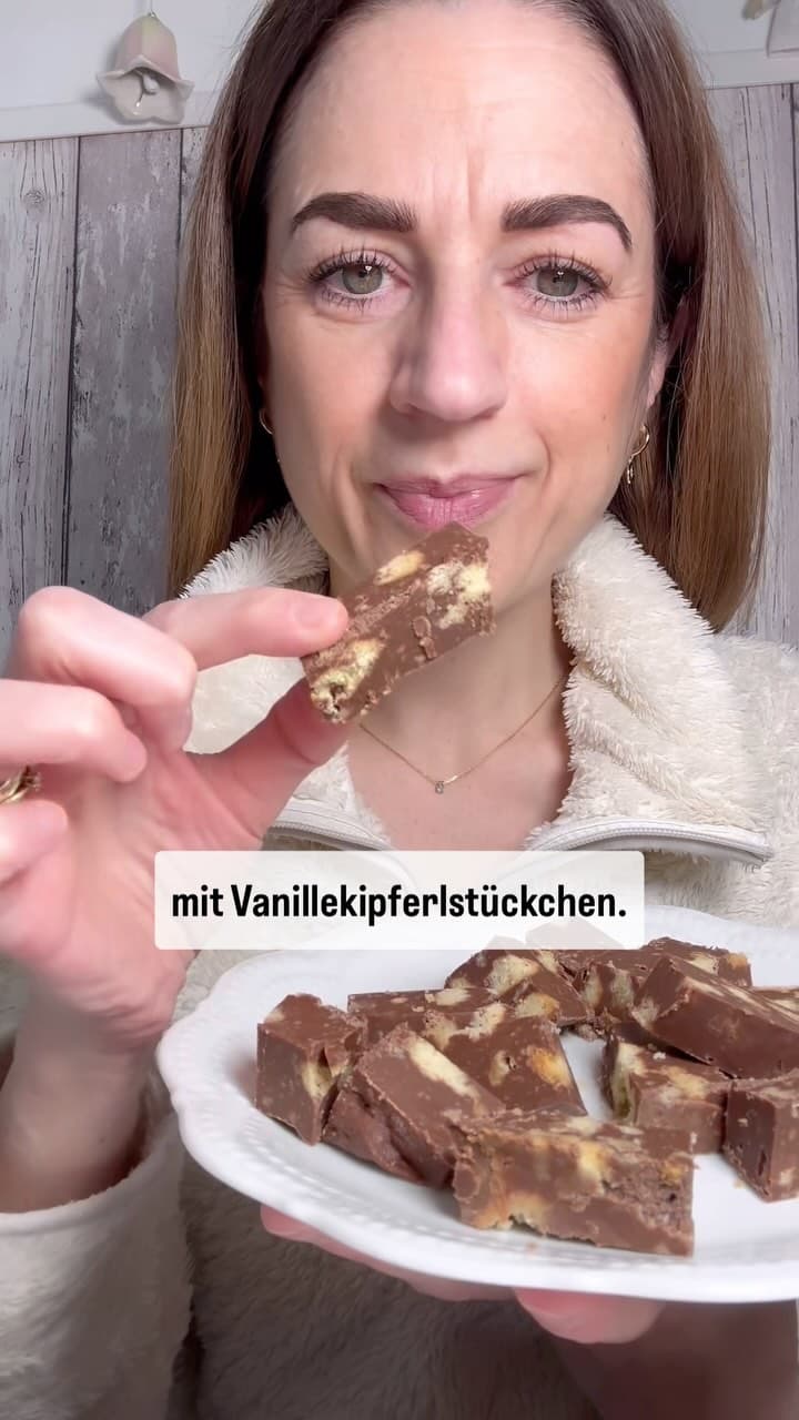 Vanillekipferl-Fudge