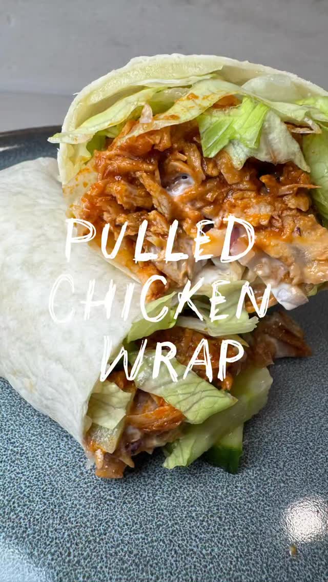 Pulled Chicken Wrap