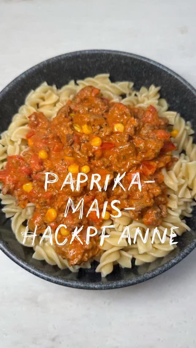 🍲 Paprika-Mais-Hackpfanne