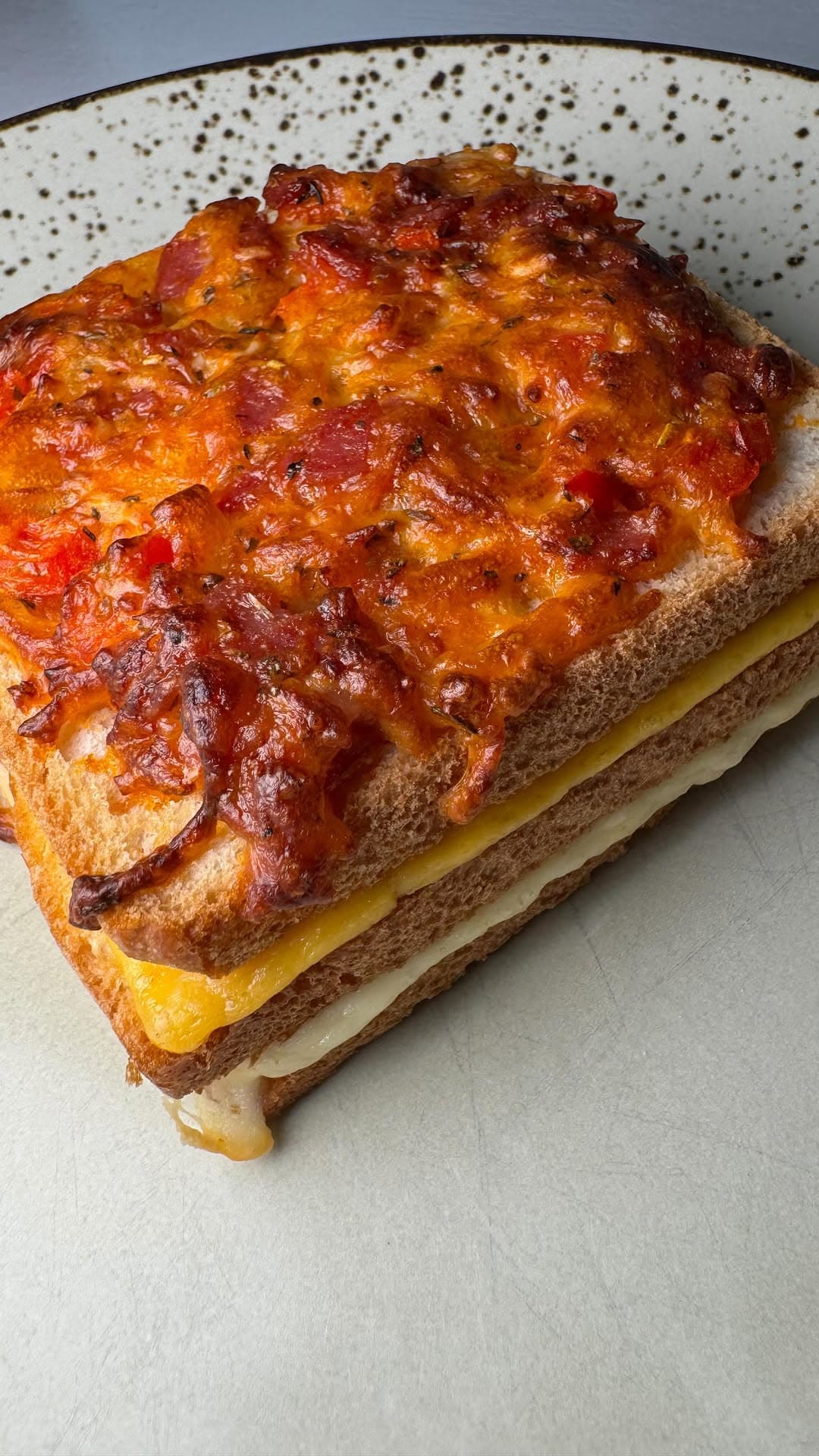 Doppeldecker Pizza Toasts