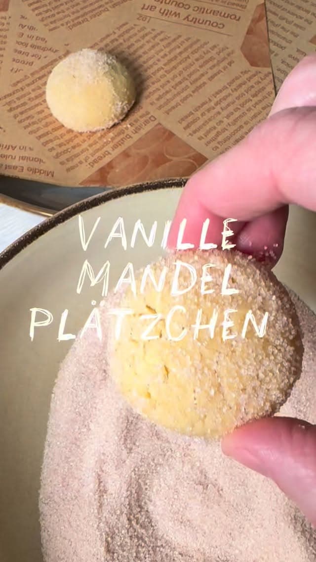 Vanille-Mandel-Plätzchen