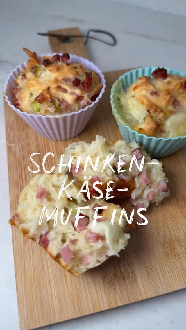 🧀 Schinken-Käse-Muffins