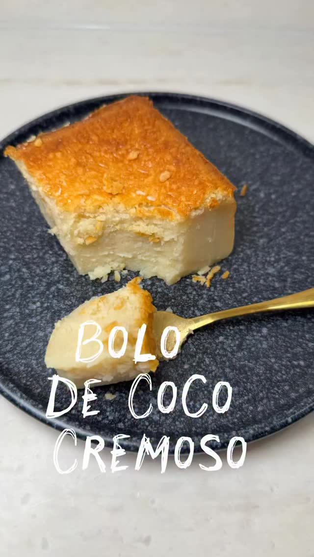 Bolo de Coco Cremoso