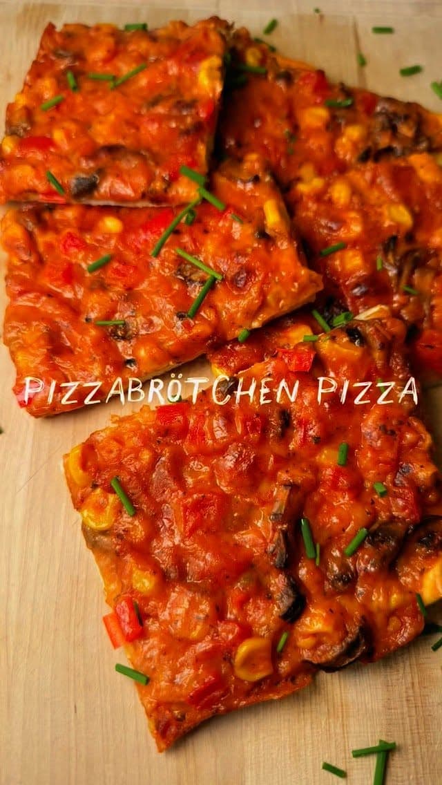 Pizzabrötchen-Pizza