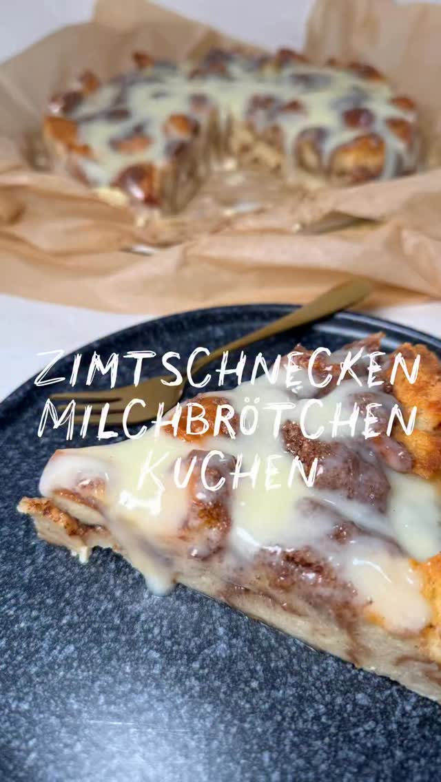 Zimtschnecken-Milchbrötchen-Kuchen