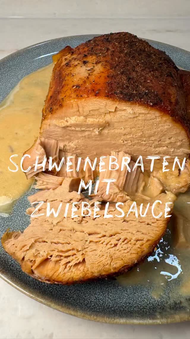 🥘 Schweinebraten mit Zwiebelsoße