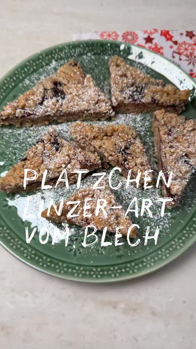 Plätzchen Linzer-Art vom Blech