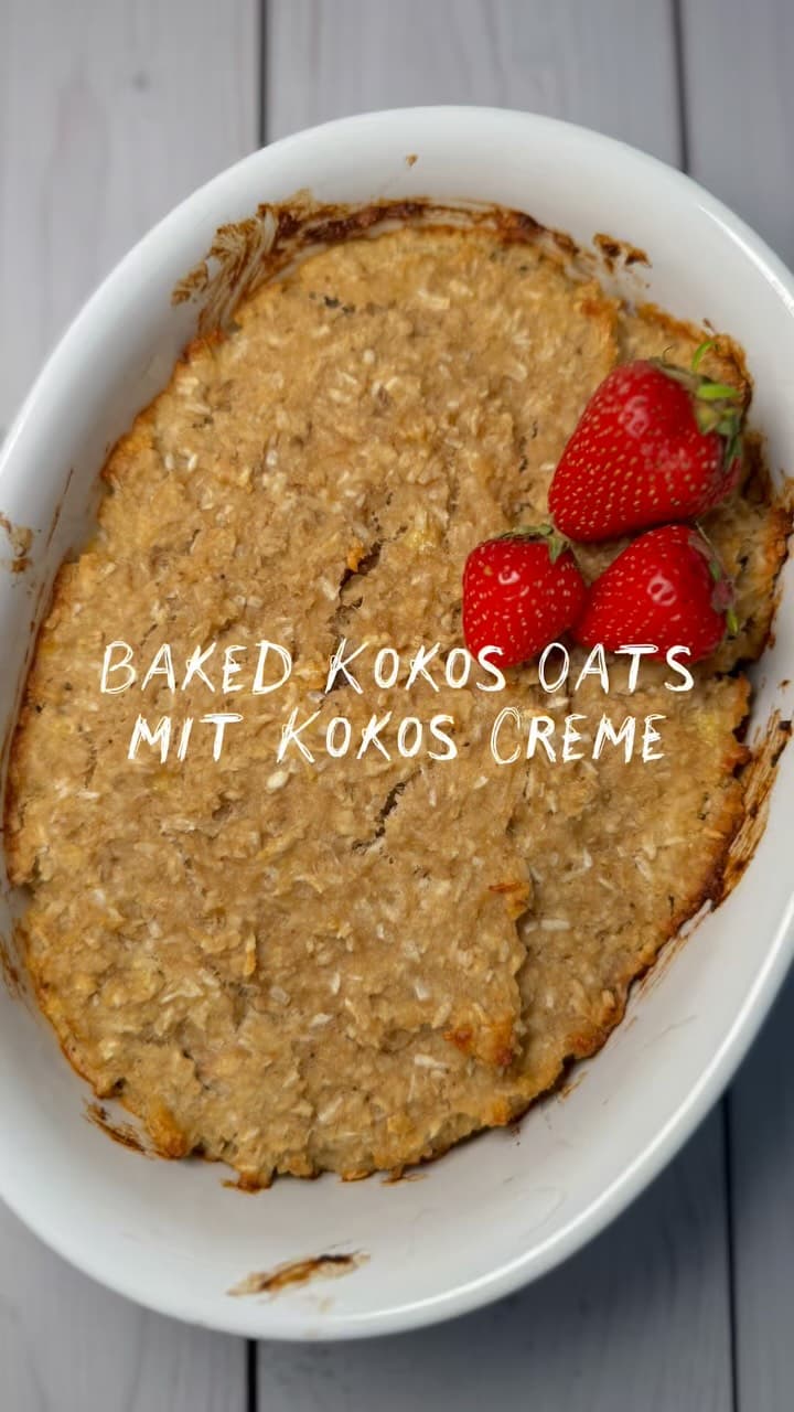 Kokos-Baked Oats
