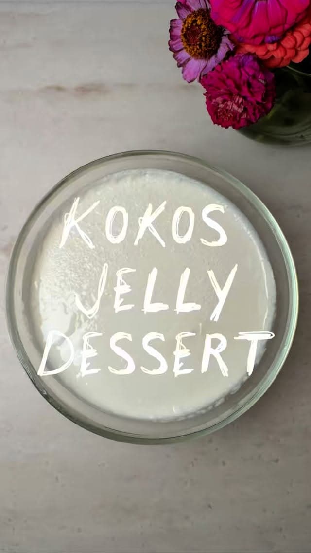 Kokos-Jelly-Dessert