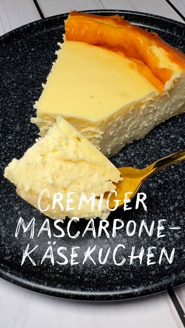 Cremiger Mascarpone-Käsekuchen