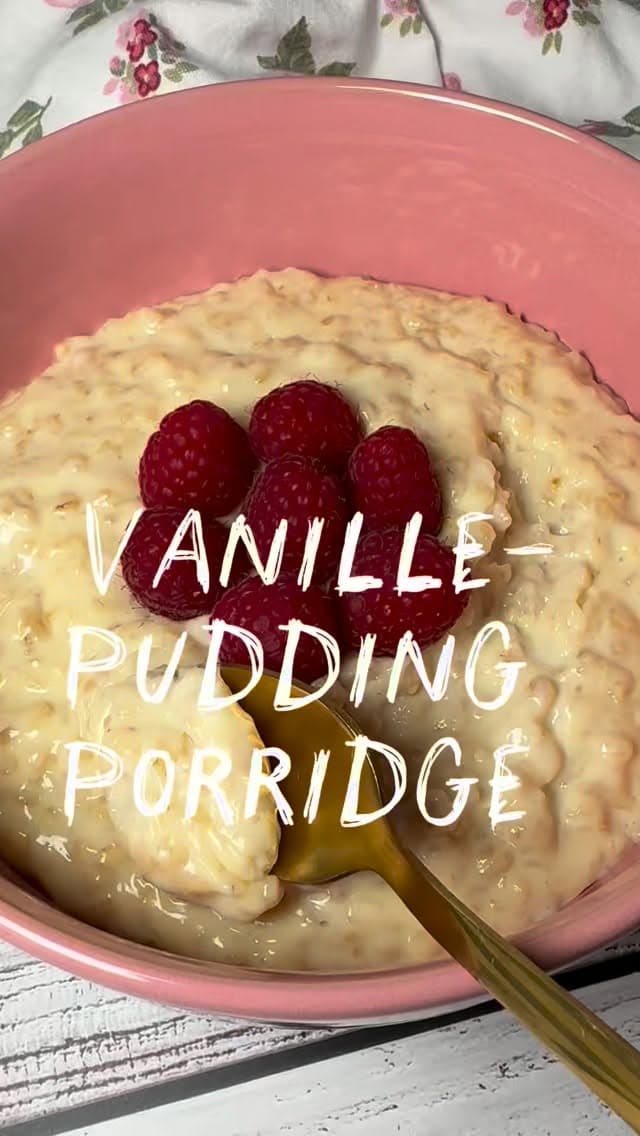 Vanillepudding-Porridge
