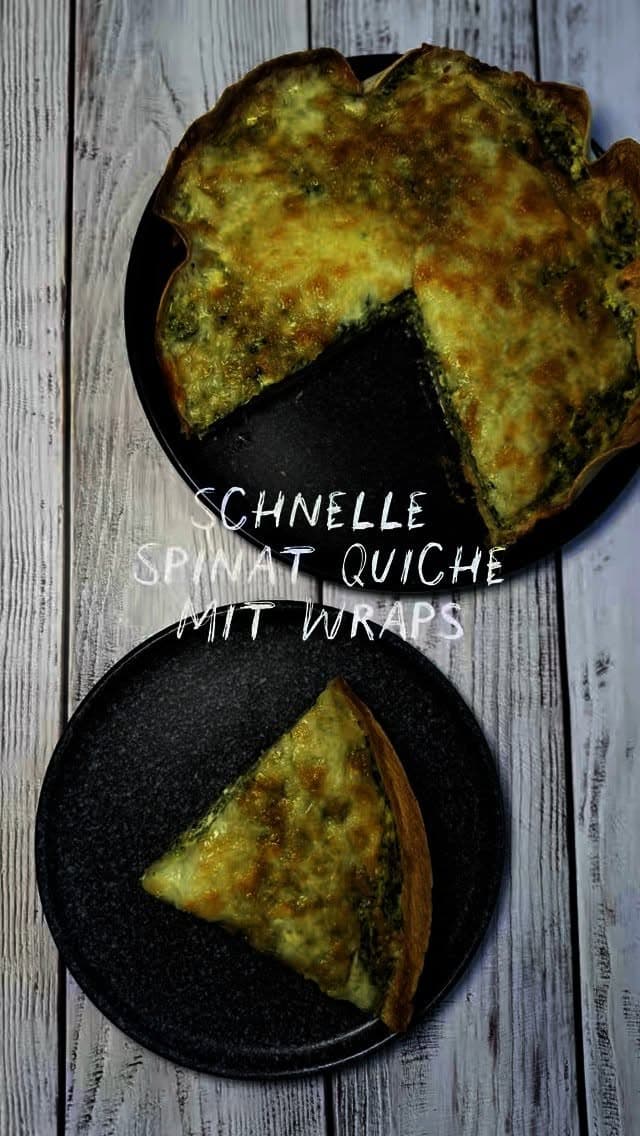 Tortilla-Spinat-Quiche