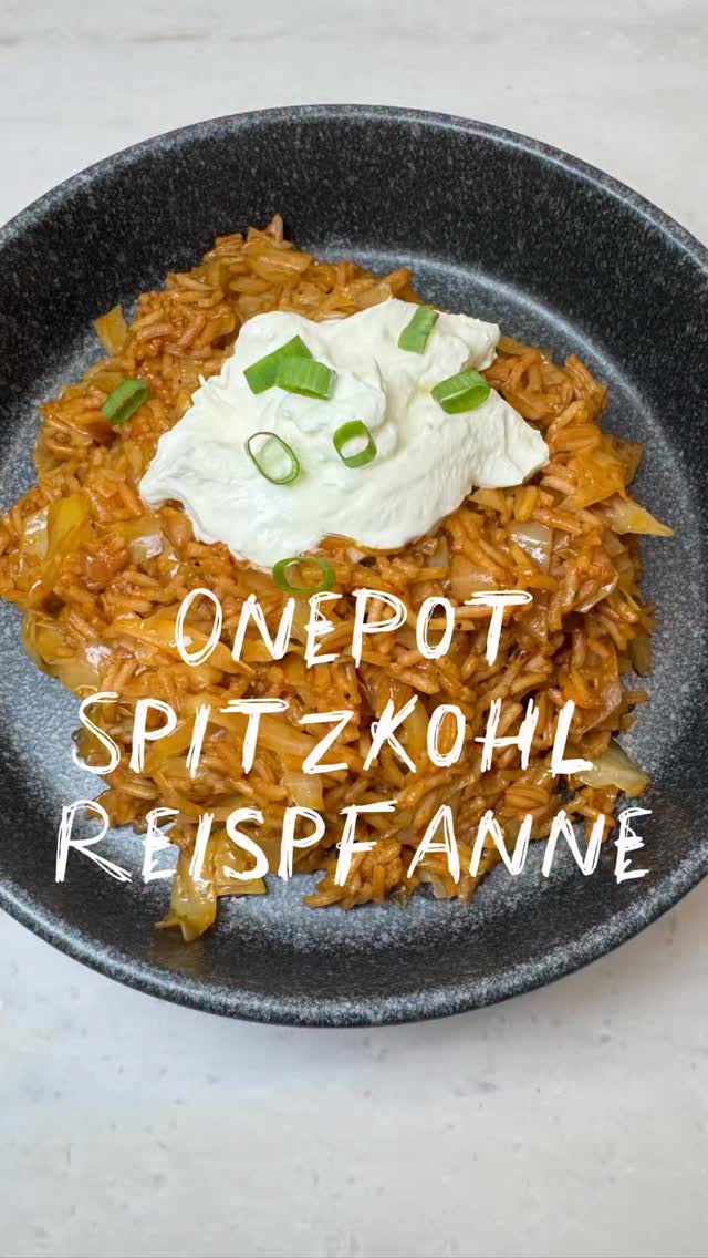 🍲 One-Pot-Spitzkohl-Reispfanne
