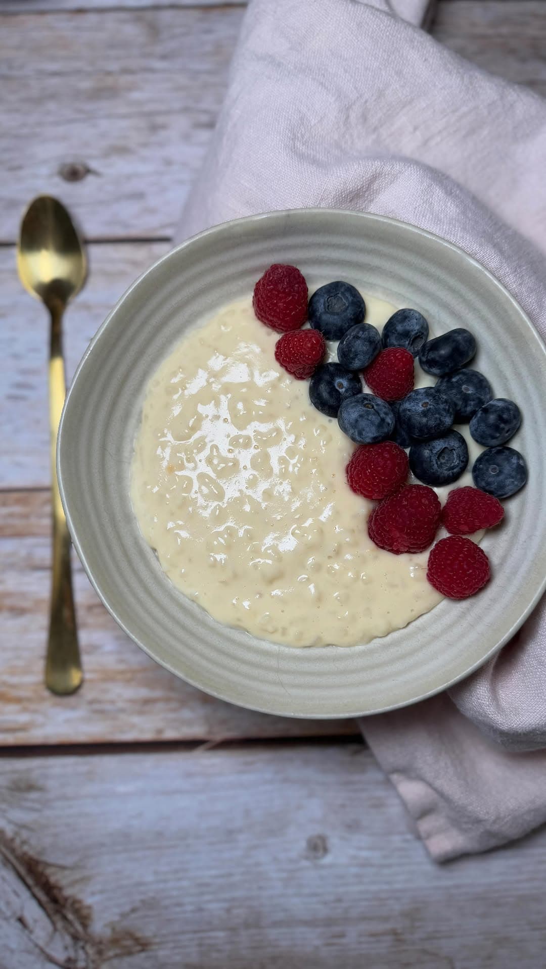 Vanillepudding-Milchreis