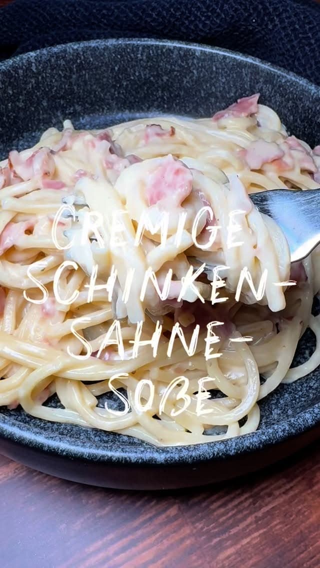 Cremige Schinken-Sahne-Soße