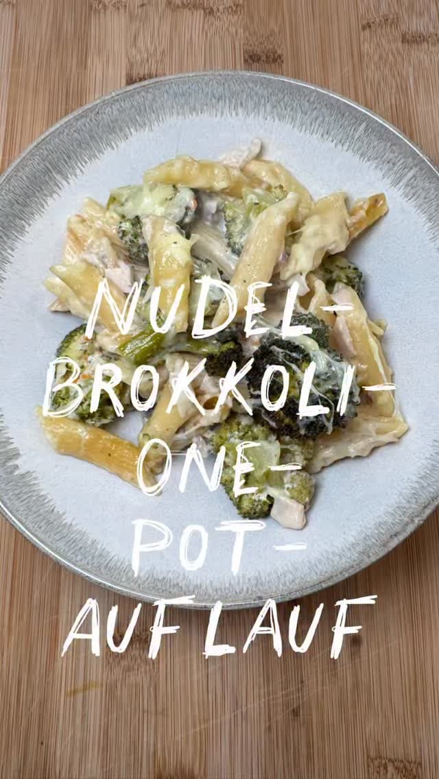 Nudel-Brokkoli-One-Pot-Auflauf
