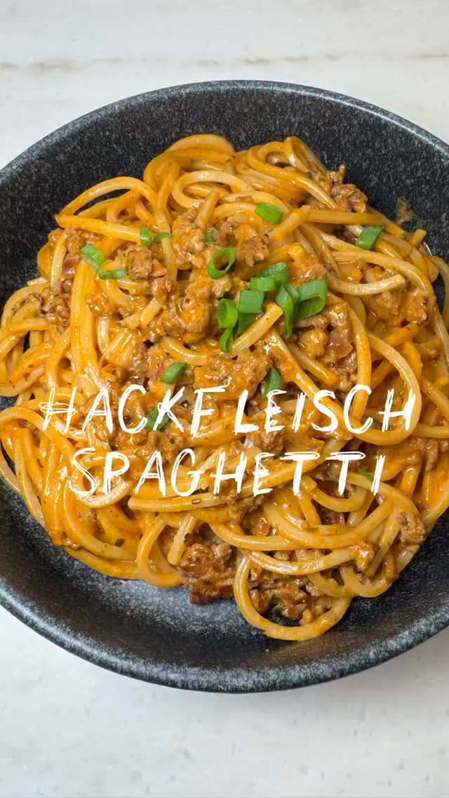 🍝 Hackfleischspaghetti