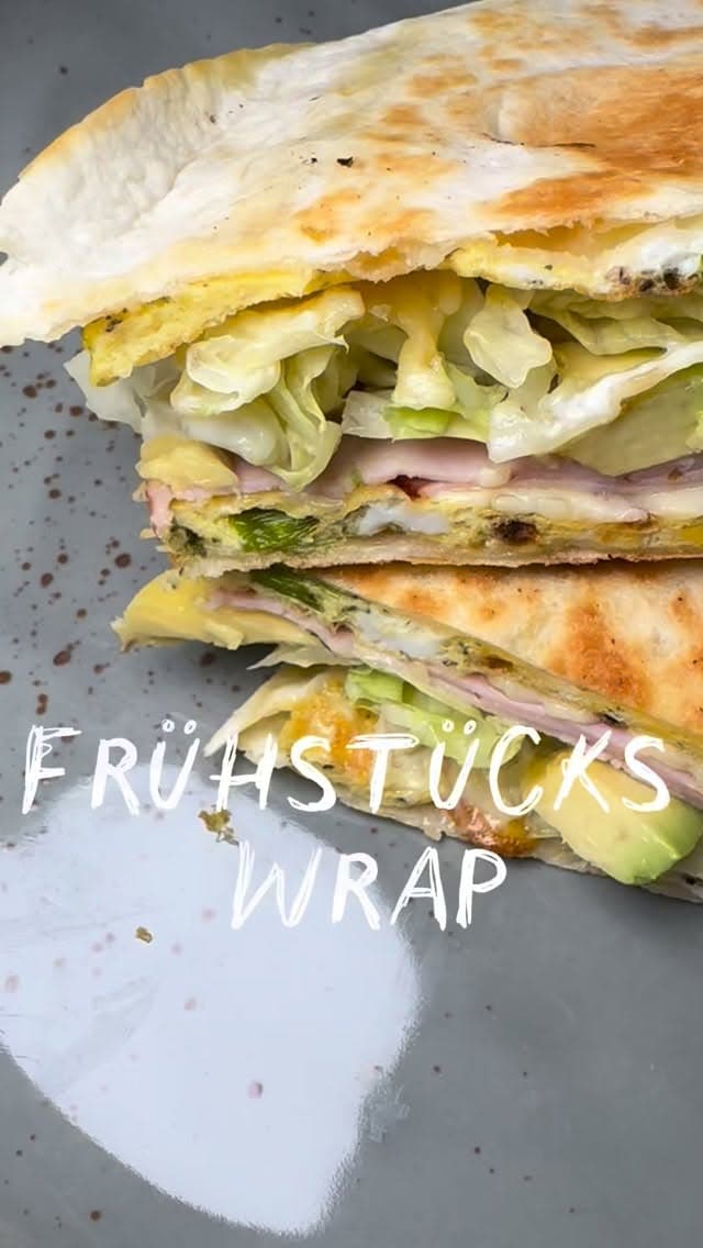 🌯 Frühstücks-Wrap mit Avocado