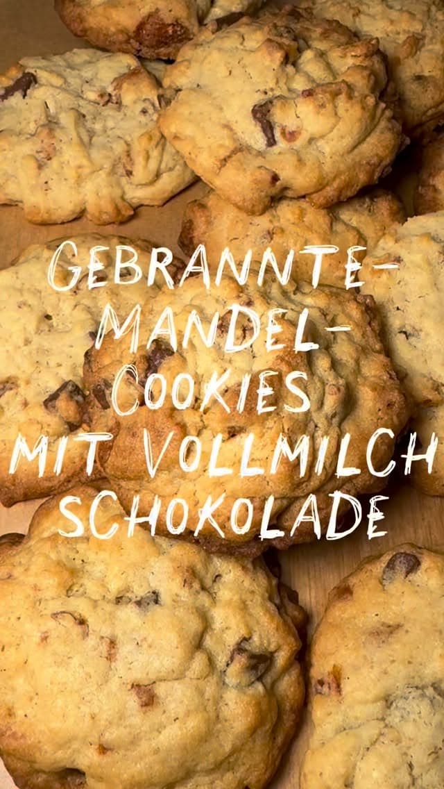 🍪 Gebrannte-Mandel-Cookies mit Schoko-Chunks