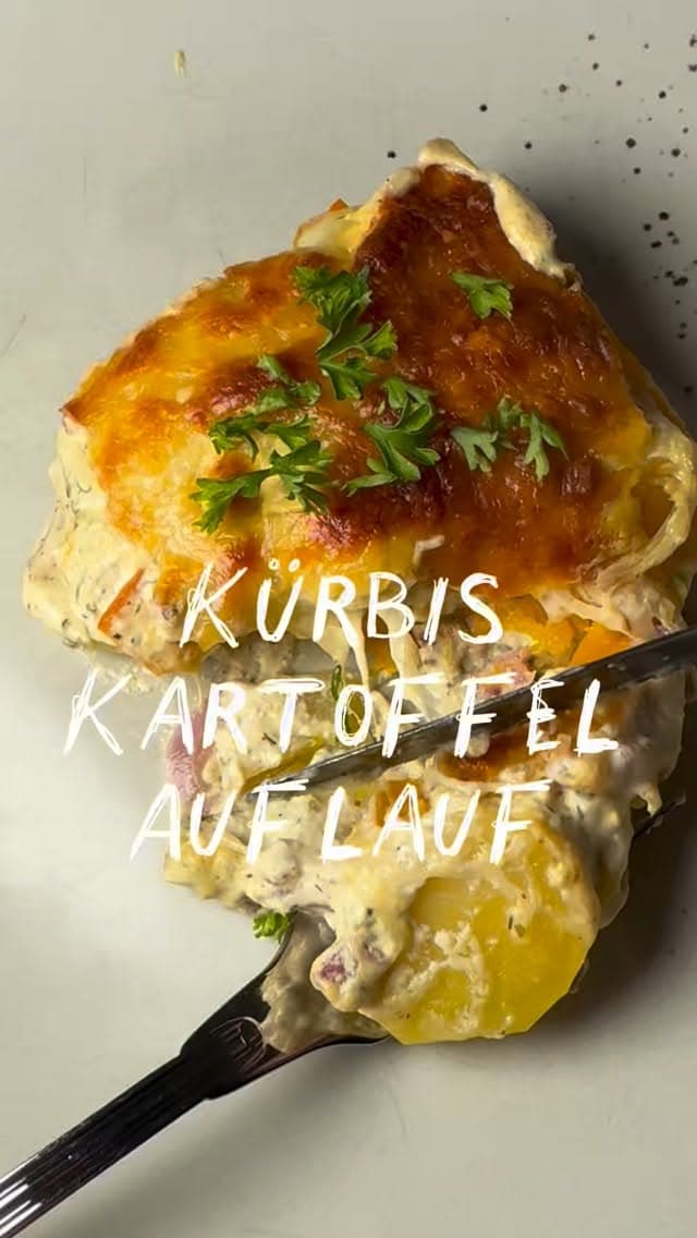 🎃 Kürbiskartoffelauflauf