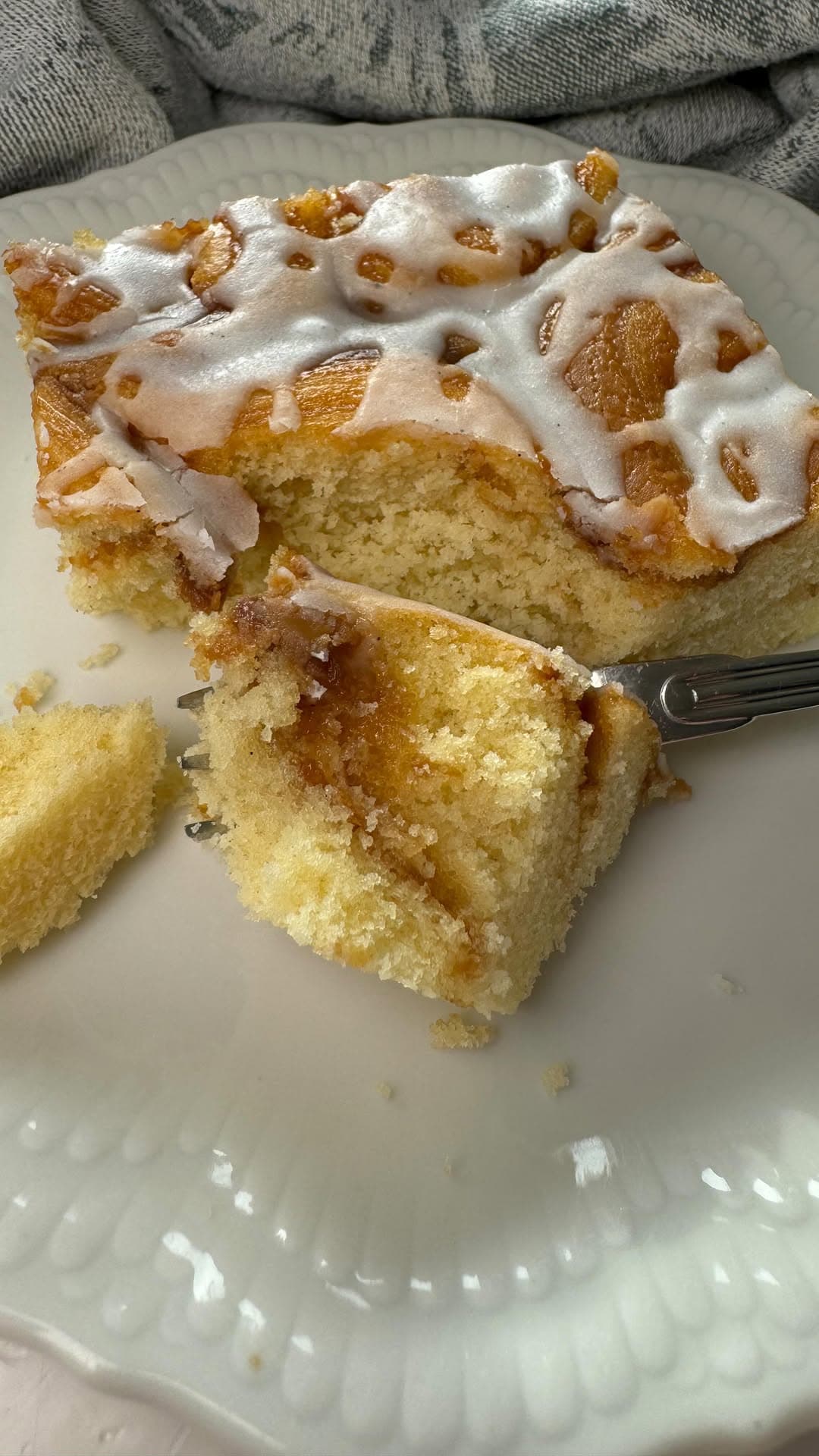 Zimtschneckenkuchen Typ Spekulatius