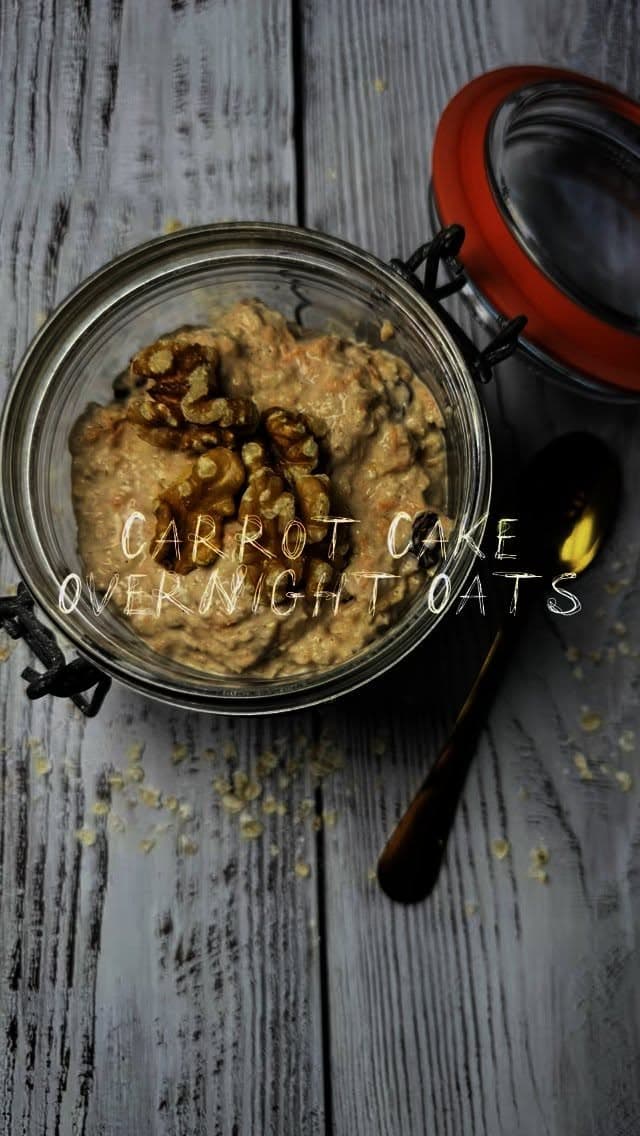 Carrot Cake Overnight Oats