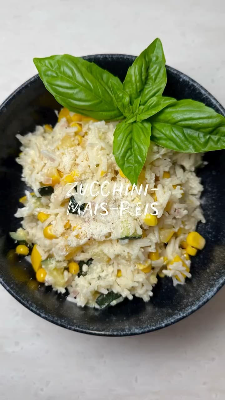 Zucchini-Mais-Reis