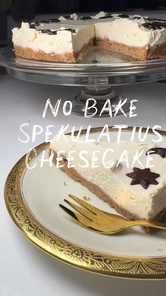 No Bake Spekulatius Cheesecake