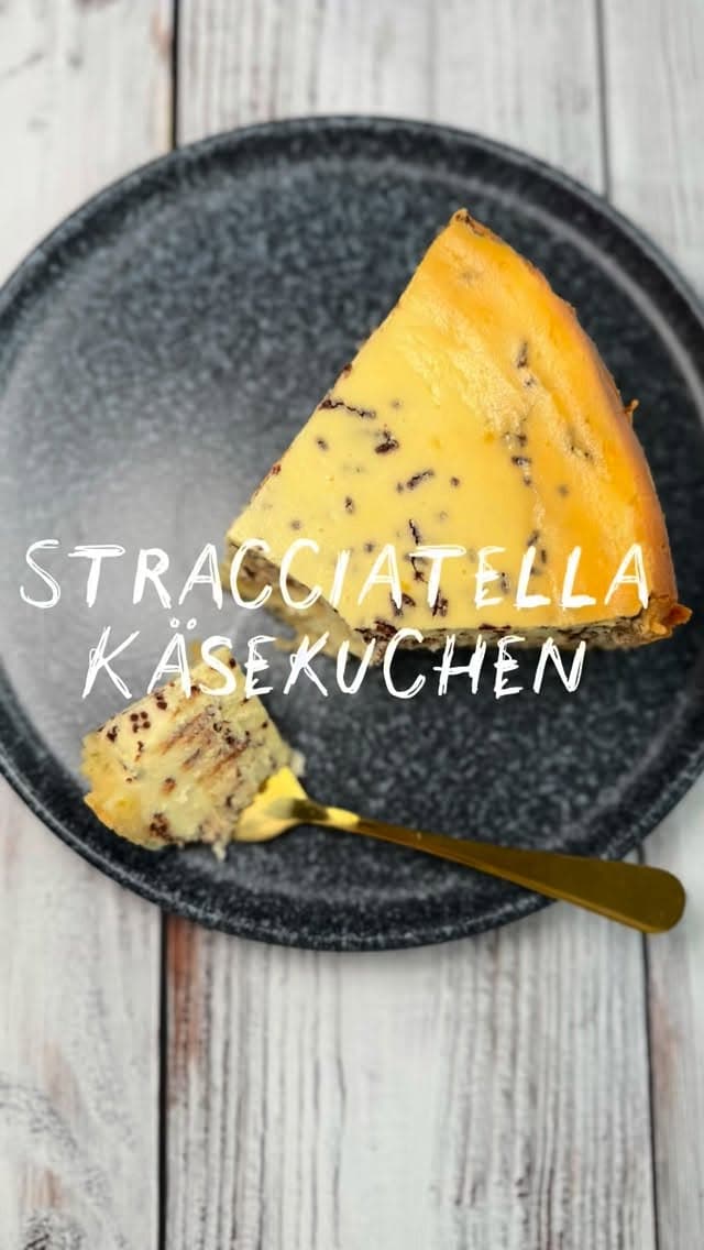 Stracciatella-Käsekuchen
