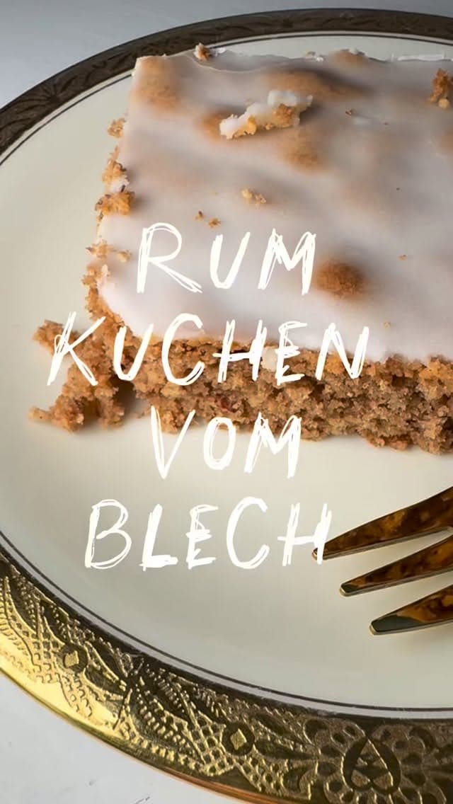 Rumkuchen vom Blech